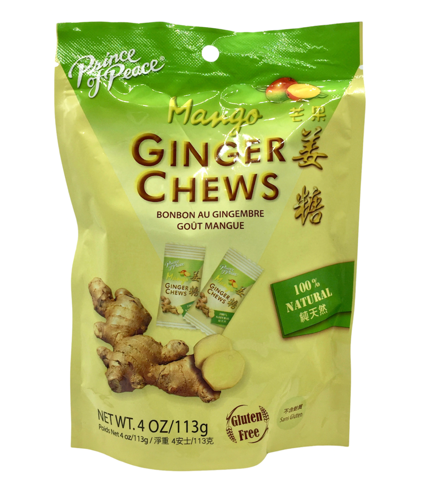Prince of peace mango ginger chew 113g x 8