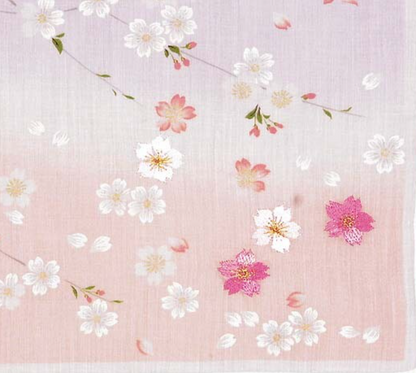 Cotton handkerchief - Cherry blossom (3 colors)