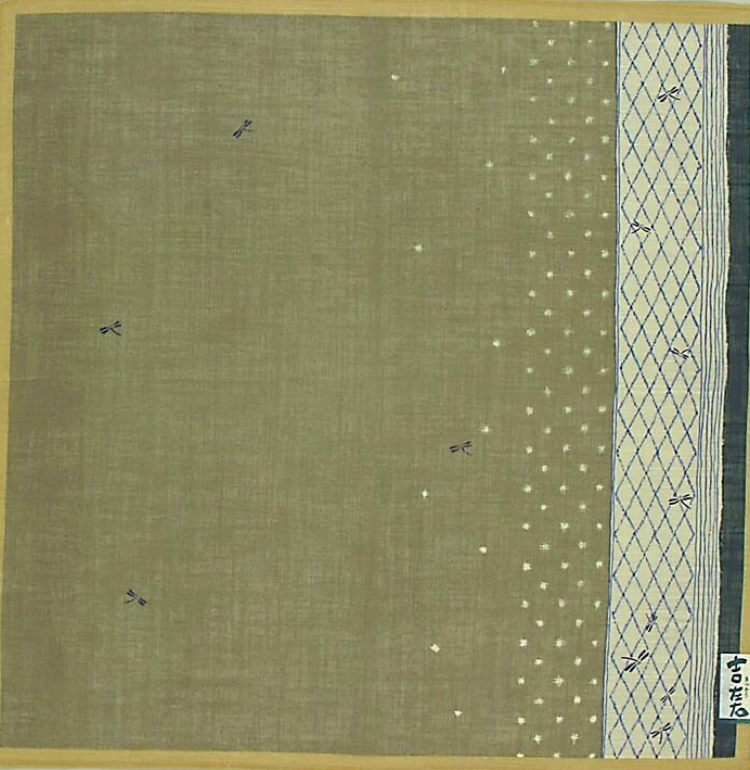 Cotton handkerchief - Dragonflies (3 colors)
