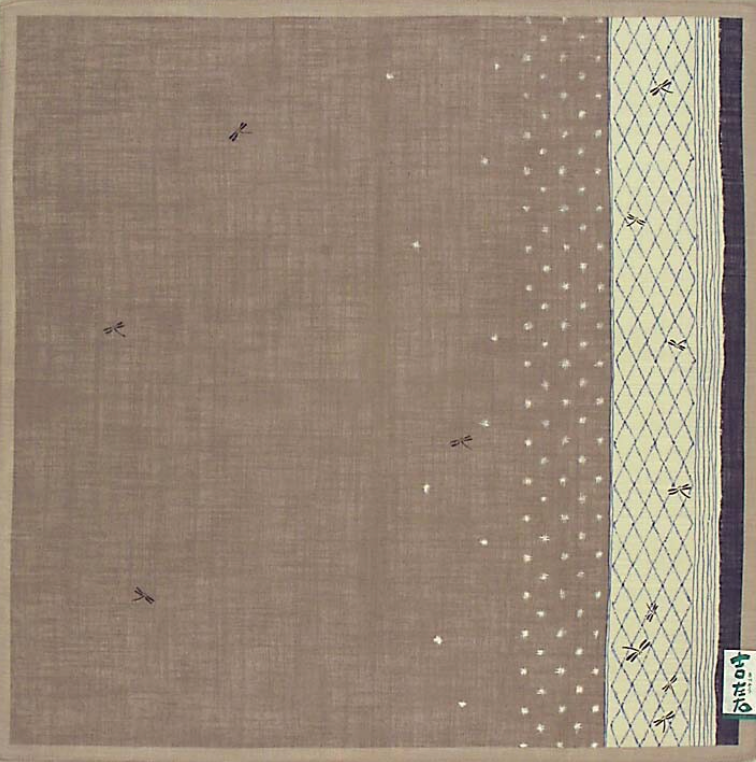 Cotton handkerchief - Dragonflies (3 colors)